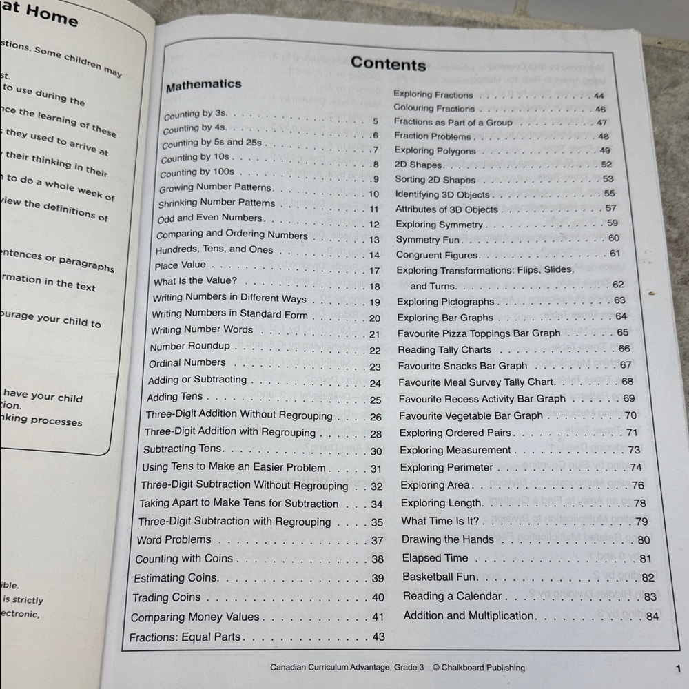 Canadian Curriculum Advantage Grade 3 Book - Picture 4 of 9